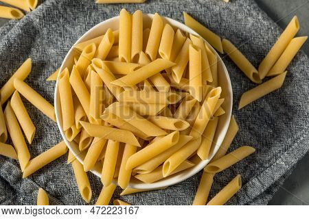 Raw Dry Mostaccioli Penne Lisce Pasta