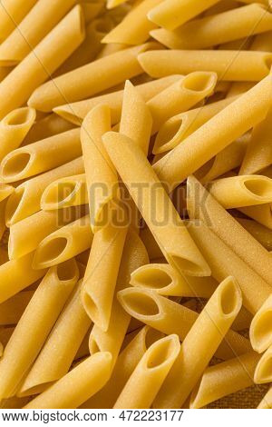 Raw Dry Mostaccioli Penne Lisce Pasta