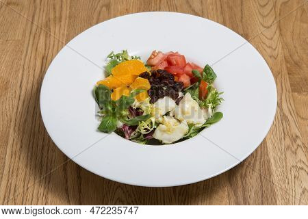 Salted Codfish Salad Bacalao.