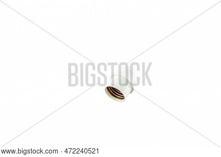 Lamp Holder Socket Isolated On White Background