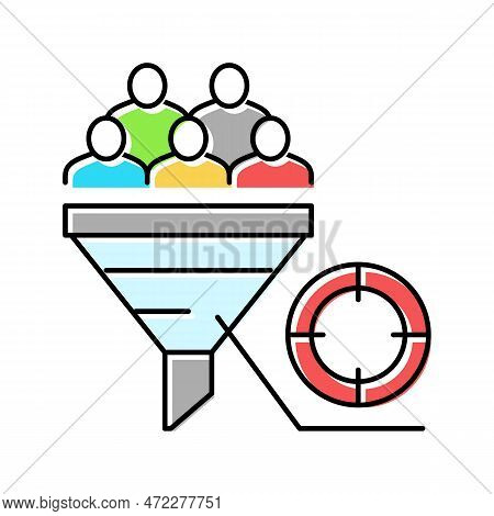 Mqls Generated Color Icon Vector. Mqls Generated Sign. Isolated Symbol Illustration