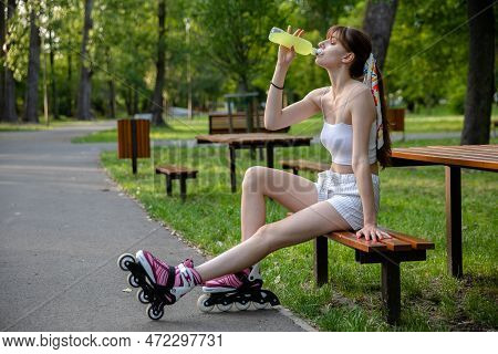 Replenish Electrolytes During Sports On A Hot Day In The Summer.