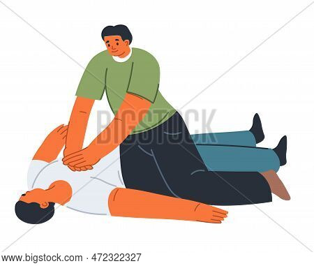 First Aid, Artificial Ventilation Or Cpr Help