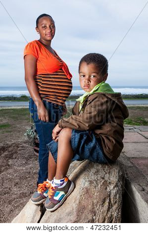 Mãe, filho e o nascituro