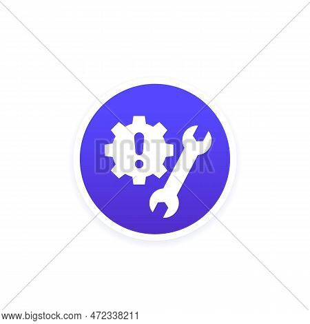 Fixing Errors Or Technical Problems Vector Icon