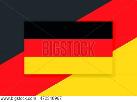 Vector Germany Flag. Country Flag Design. Flat Vector Flag.