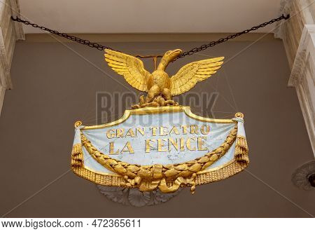 Phoenix Theater (gran Teatro La Fenice) In Venice, Italy
