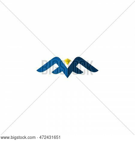 Ff Bird Logo Design. Fly Logo Icon. Letter Ff