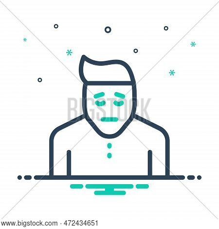 Mix Icon For Tried Attempt Endeavour Strive Make-an-effort Disappoint Disillusion Sad