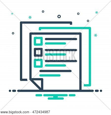Mix Icon For Copies Duplicate Photocopy Carbon-copy Imitation Replica Document Transfer Layout