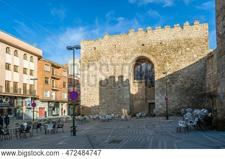 Talavera De La Reina, Spain - December 19, 2021: View Of Streets In The Historic Center Of The Town 