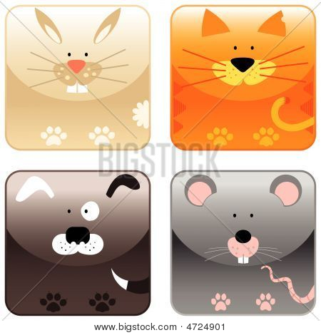 Animali da fattoria - Icon Set 2