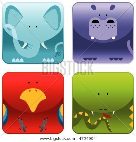 Animali selvatici - Icon Set 1