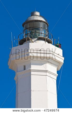Lighthouse of Santa Maria di Leuca. Puglia. Italy.