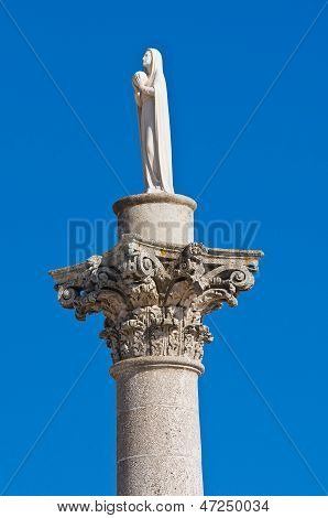 Sanctuary of Santa Maria di Leuca. Puglia. Italy.