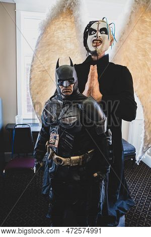 Livonia, Michigan -usa- March 05, 2023: Astronomicon 6 Convention At The Burton Manor