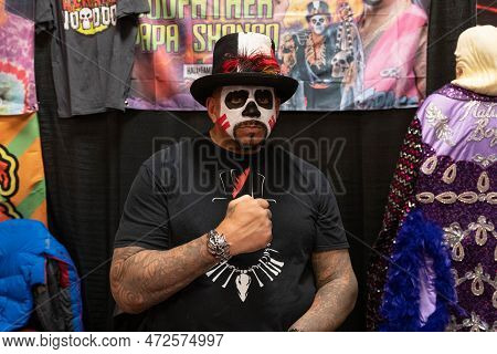 Livonia, Michigan -usa- March 05, 2023: Astronomicon 6 Convention At The Burton Manor