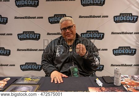 Livonia, Michigan -usa- March 05, 2023: Astronomicon 6 Convention At The Burton Manor