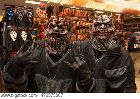 Livonia, Michigan -usa- March 05, 2023: Astronomicon 6 Convention At The Burton Manor