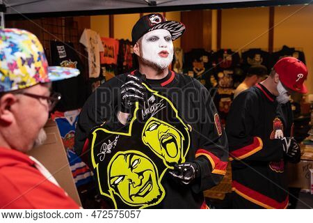 Livonia, Michigan -usa- March 05, 2023: Astronomicon 6 Convention At The Burton Manor
