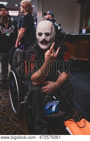 Livonia, Michigan -usa- March 05, 2023: Astronomicon 6 Convention At The Burton Manor