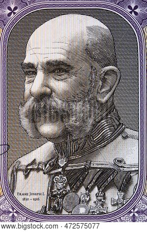 Franz Joseph I Of Austria A Portrait From Austrian Money