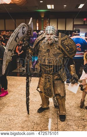 Livonia, Michigan -usa- March 05, 2023: Astronomicon 6 Convention At The Burton Manor