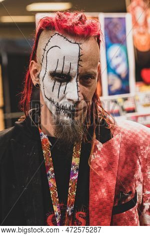 Livonia, Michigan -usa- March 05, 2023: Astronomicon 6 Convention At The Burton Manor