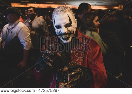 Livonia, Michigan -usa- March 05, 2023: Astronomicon 6 Convention At The Burton Manor