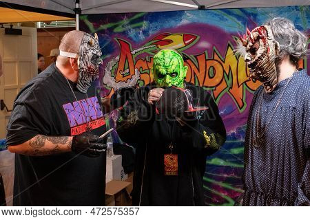 Livonia, Michigan -usa- March 05, 2023: Astronomicon 6 Convention At The Burton Manor