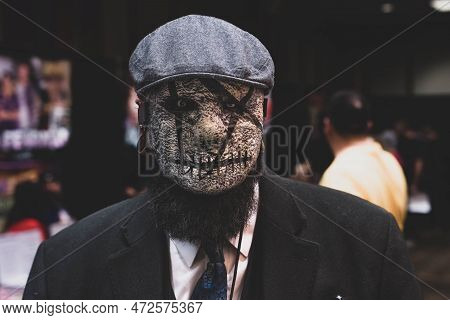 Livonia, Michigan -usa- March 05, 2023: Astronomicon 6 Convention At The Burton Manor