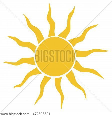 Sun Icon 矢量图和照片(免费试用) | Bigstock