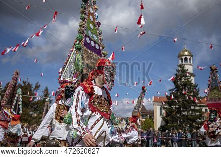 Masquerade Festival In Elin Pelin, Bulgaria. Culture, Indigenous