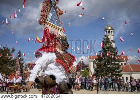 Masquerade Festival In Elin Pelin, Bulgaria. Culture, Indigenous
