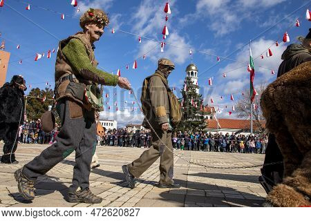 Masquerade Festival In Elin Pelin, Bulgaria. Culture, Indigenous