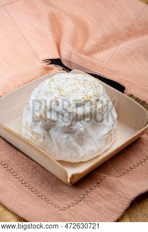Cheese Collection, Soft Cow French Cheese With Mold Gaperon Artisanal Lavored With Cracked Peppercor