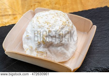 Cheese Collection, Soft Cow French Cheese With Mold Gaperon Artisanal Lavored With Cracked Peppercor