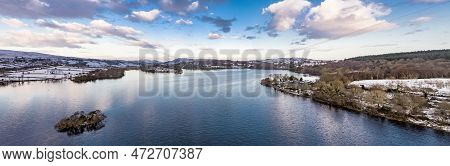 Aerial View Of Glendowan, Lough Gartan, County Donegal - Ireland