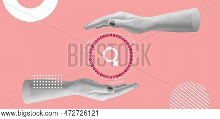 Technological Background, Neural Networks, Big Data, Artificial Intelligence. The Contact Of Chaotic