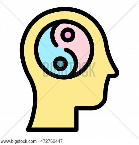 Spiritual Healing Icon. Outline Spiritual Healing Vector Icon For Web Design Isolated On White Backg