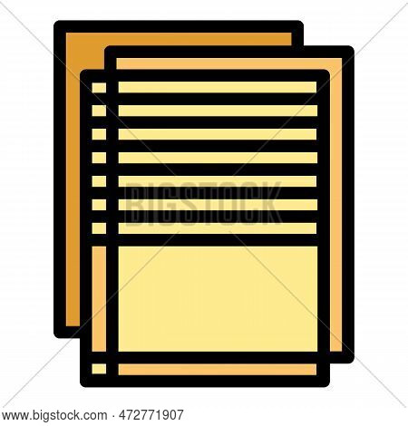 Database Sheet Icon. Outline Database Sheet Vector Icon For Web Design Isolated On White Background 