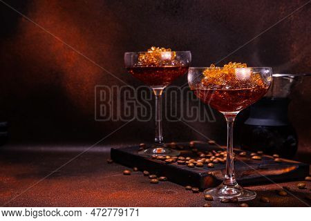 Espresso Coffee Slush Cocktail