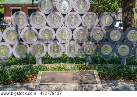New Orleans, La - March 5: Aids Memorial Entitled 