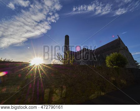 Kilkenny, Ireland - 09 23 2015: Saint Canices Church, An Old And Historic Church From Medieval Times