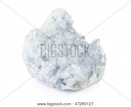 Beautiful Celestite Druse Close-up