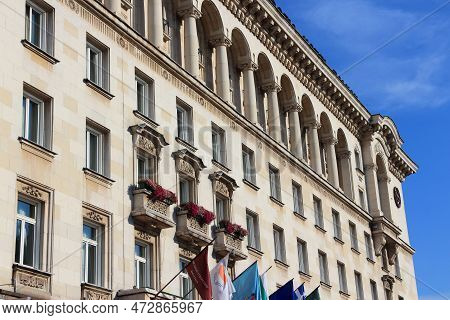 Sofia, Bulgaria - August 17, 2012: Sheraton Hotel In Sofia, Bulgaria. Sheraton Hotels And Resorts Is