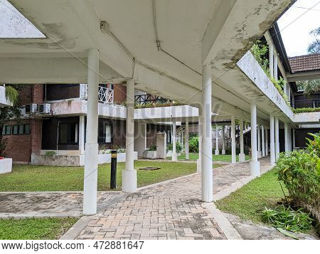 Lumut, Perak, 19 February 2023: Beautiful Resort Environment And Vintage Style