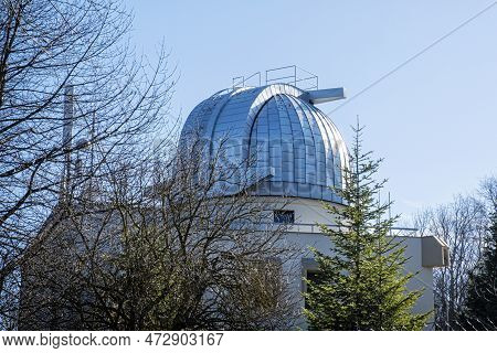 Astronomical And Geophysical Observatory, Modra, Slovak Republic. Science Theme. Travel Destination.
