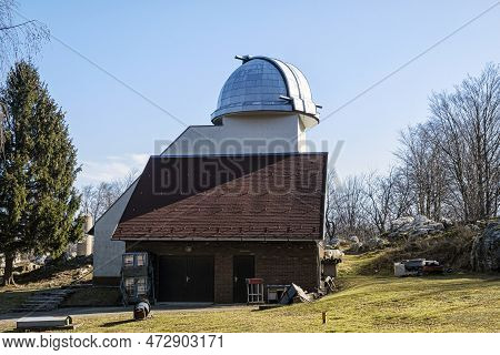 Astronomical And Geophysical Observatory, Modra, Slovak Republic. Science Theme. Travel Destination.