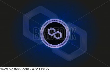 Abstract Futuristic Technology Background. Hud Circle Element. Hi-tech Communication Concept.